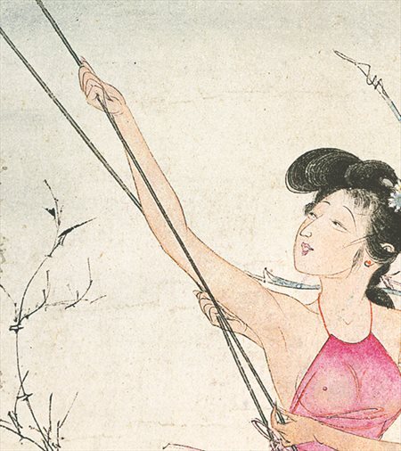 正宁县-胡也佛的仕女画和最知名的金瓶梅秘戏图